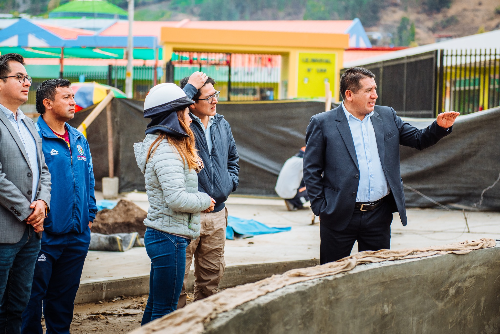 🟥🟧🟨 MODERNIZACIÓN DEL ÓVALO UNIVERSITARIO AVANZA A PASO FIRME, ALCALDE SABINO PORTILLO SUPERVISA OBRA QUE TIENE 73 % DE AVANCE FÍSICO.