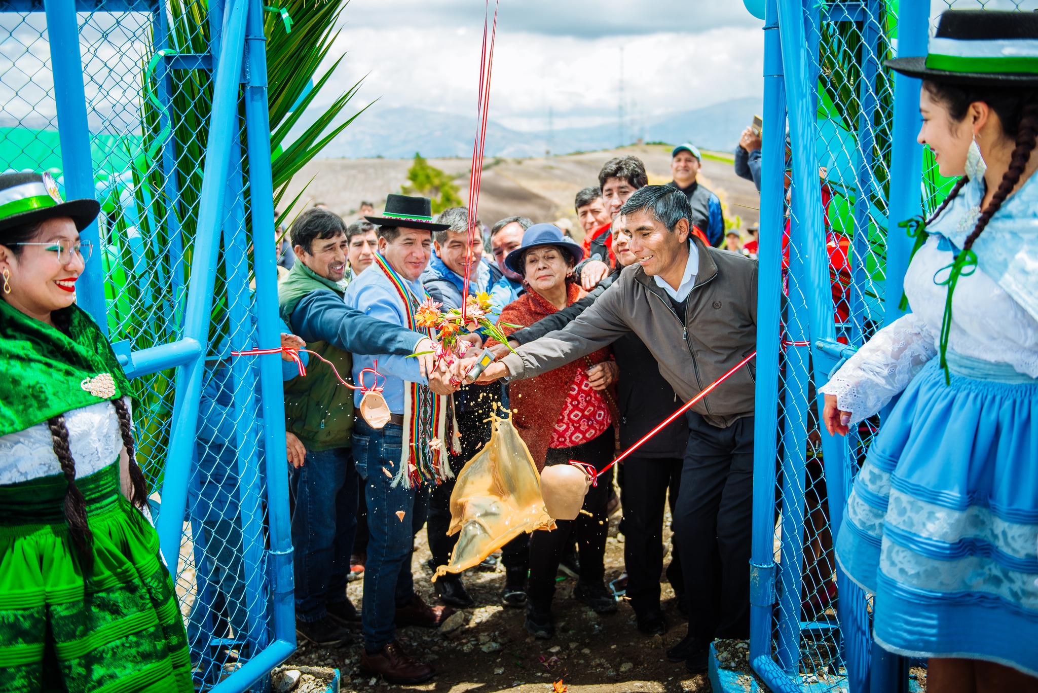 🟥🟧🟨 CON UNA INVERSIÓN SUPERIOR A LOS 2 MILLONES DE SOLES, MUNICIPALIDAD DE SAN JERÓNIMO INAUGURÓ EL MEJORAMIENTO DEL SERVICIO DE AGUA PARA RIEGO EN UCHURAN DE CAPACIDAD DE 2500 METROS CÚBICOS.