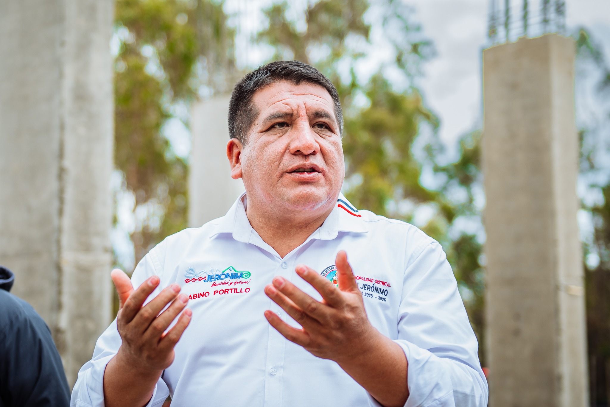 🟥🟧🟨 ALCALDE DE SAN JERÓNIMO SUPERVISA AVANCES DE OBRA DEL PALACIO MUNICIPAL EN CHOCCECANCHA.